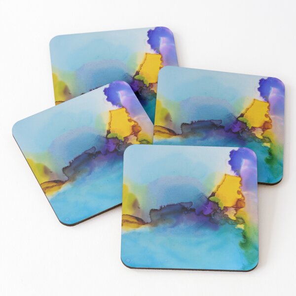 Item preview, Abstract in yellows and purples designed and sold by Whimsicalgirl.