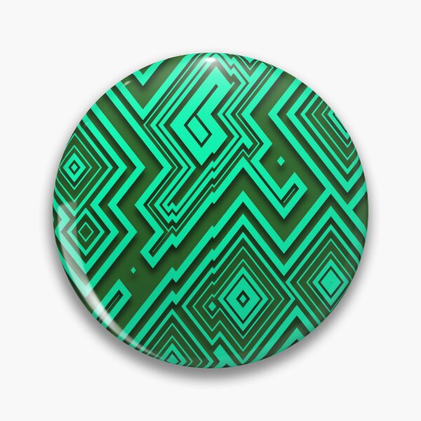 Item preview, African pattern. Geometric Abstraction pattern Green for digital art design concept designed and sold by Gugurat.