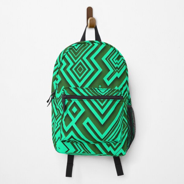 Item preview, African pattern. Geometric Abstraction pattern Green for digital art design concept designed and sold by Gugurat.