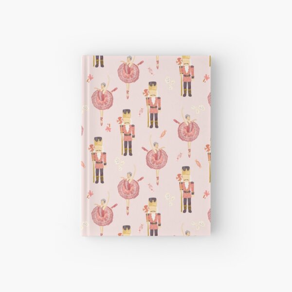 Nutcracker and Sugar Plum Fairy Hardcover Journal