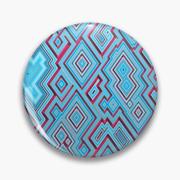 Item preview, African pattern. Geometric Abstraction pattern blue and red for digital art design concept designed and sold by Gugurat.