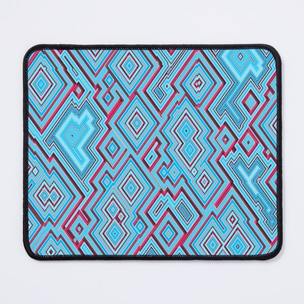 Item preview, African pattern. Geometric Abstraction pattern blue and red for digital art design concept designed and sold by Gugurat.