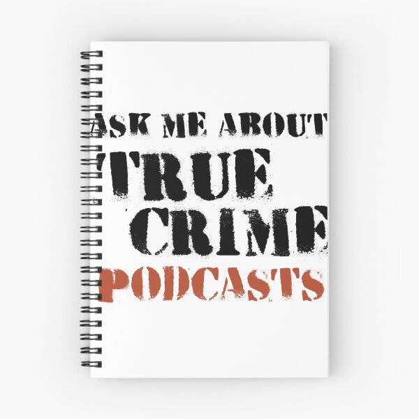 Item preview, Ask me about true crime podcasts Sticker gift for true crime podcat listeners designed and sold by GhostAmine.