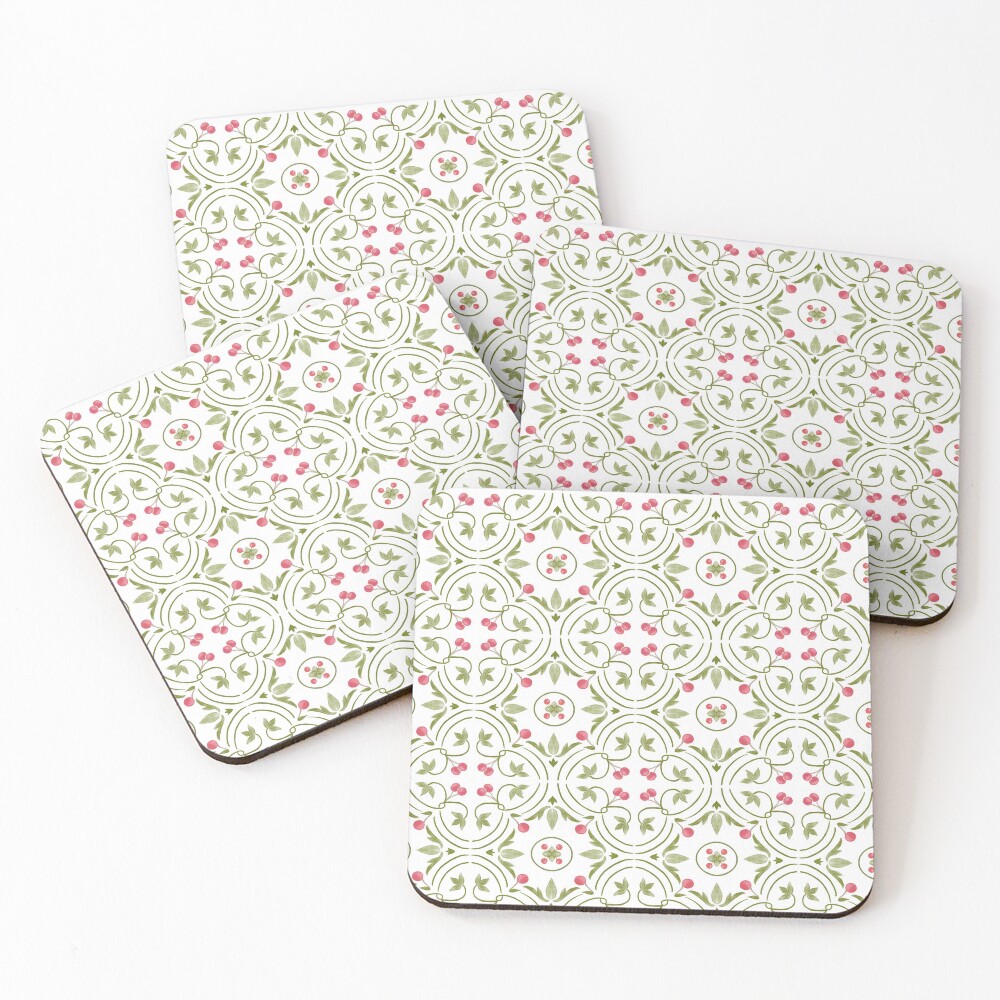 Item preview, Coasters (Set of 4) designed and sold by nilaskiesstudio.