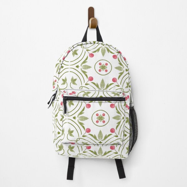Item preview, Cherry Tiles Pattern designed and sold by nilaskiesstudio.