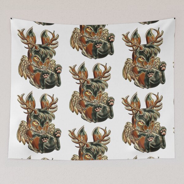 Item preview, HORNED RABBIT designed and sold by W+S Designs.