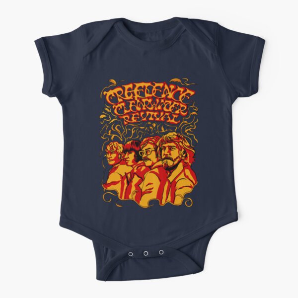 Creedence Clearwater Revival, CCR Short Sleeve Baby One-Piece