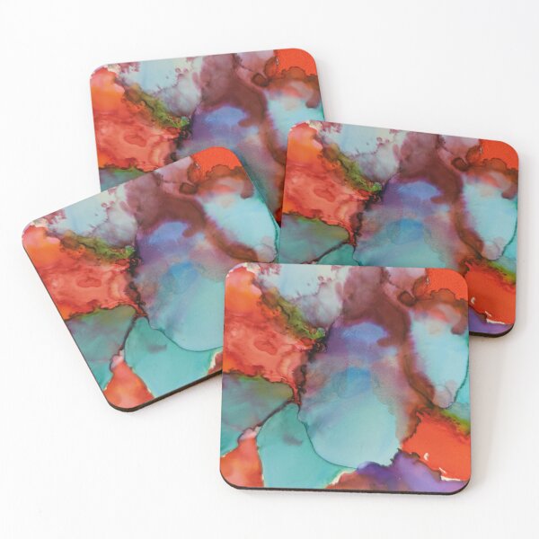 Item preview, Abstract in reds and blues designed and sold by Whimsicalgirl.