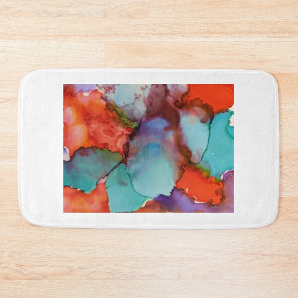Item preview, Abstract in reds and blues designed and sold by Whimsicalgirl.