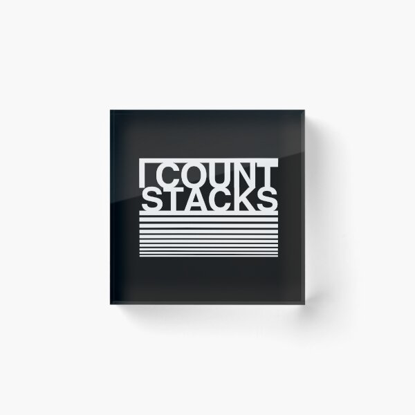 Item preview, I COUNT STACKS  (Big Sean - Bounce Back) designed and sold by C40-LIBERTY.