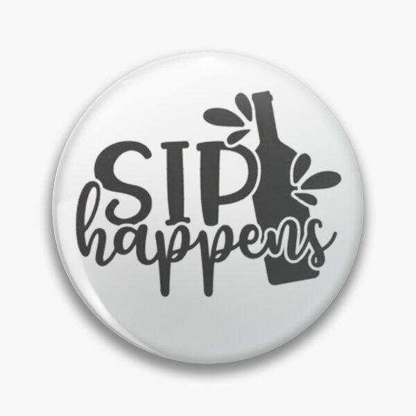 Item preview, Sip happens, Funny wine, Wine bottle, Wine glass designed and sold by StoriesDesigns.