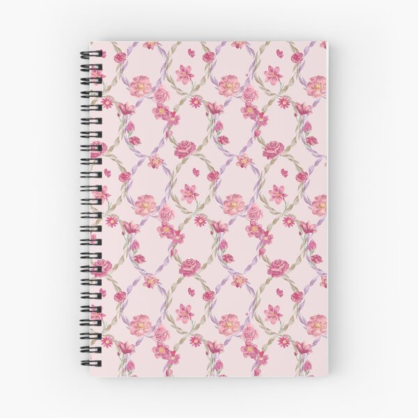 Item preview, Floral Vines in Pink designed and sold by nilaskiesstudio.