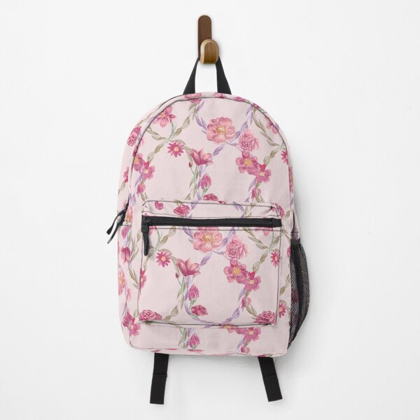 Item preview, Floral Vines in Pink designed and sold by nilaskiesstudio.