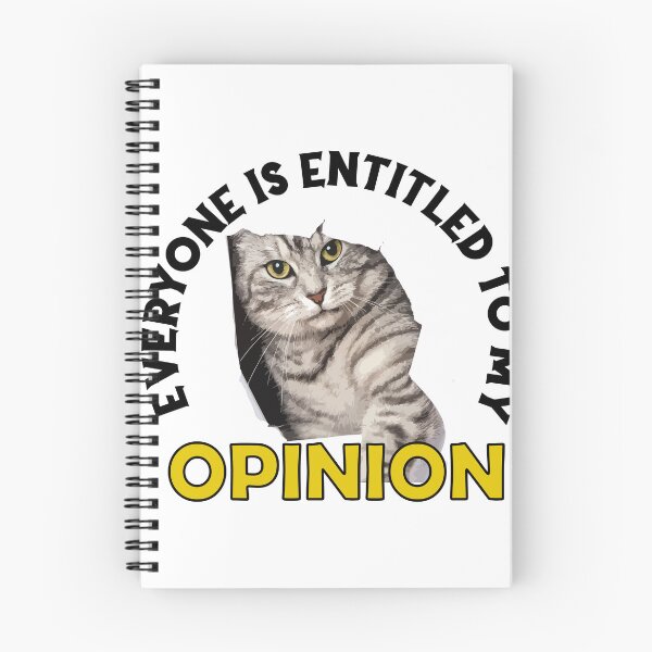 Item preview, everyone is entitled to my opinion funny quote tshirt for extrovert people designed and sold by GhostAmine.