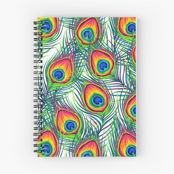 Item preview, Fantasy Peacock Feathers seamless pattern designed and sold by CleverBella.