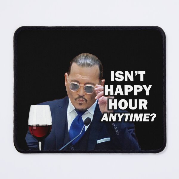 Item preview, Johnny Depp Happy Hour designed and sold by ematzzz.