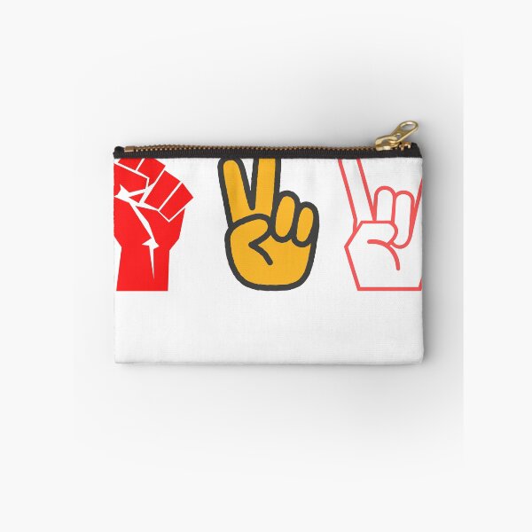 Item preview, Peace, Power, Rock and Roll 5" Icon Sticker | Bumper  designed and sold by Ssimo30.