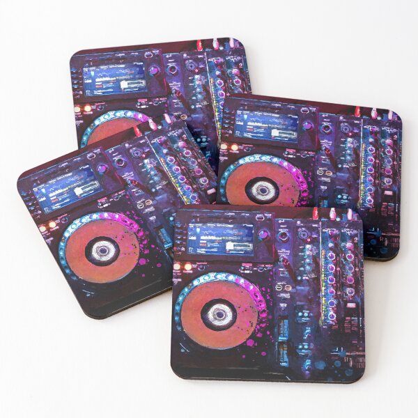 Item preview, DJ set music art watercolor #dj designed and sold by JBJart.
