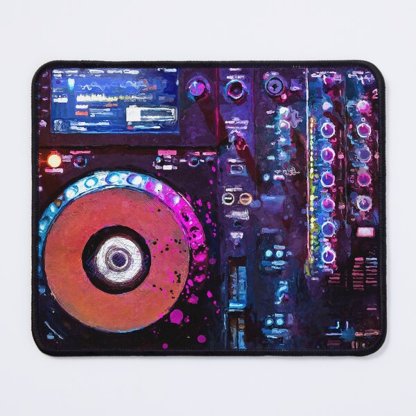 Item preview, DJ set music art watercolor #dj designed and sold by JBJart.