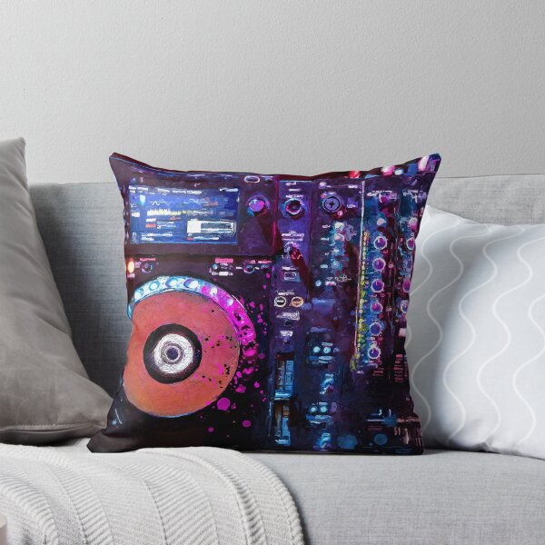 Item preview, DJ set music art watercolor #dj designed and sold by JBJart.