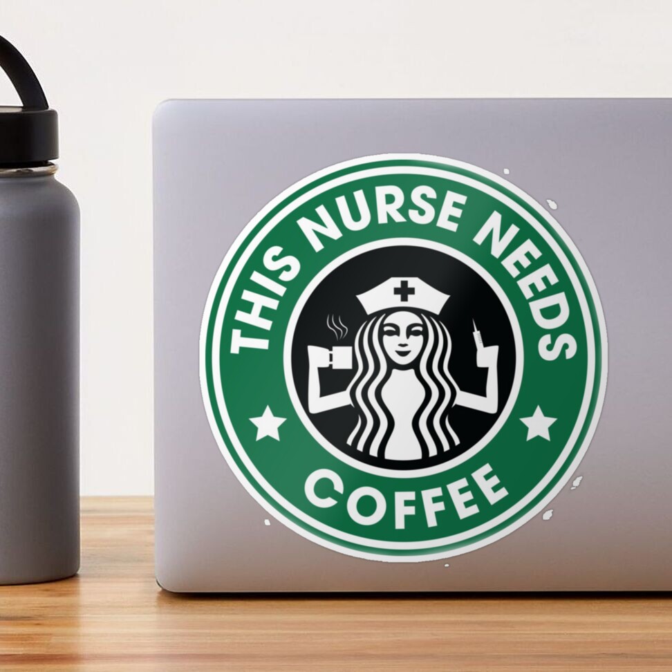 This Nurse Needs Coffee Starbucks Hot Cup, Nurse Coffee Cup