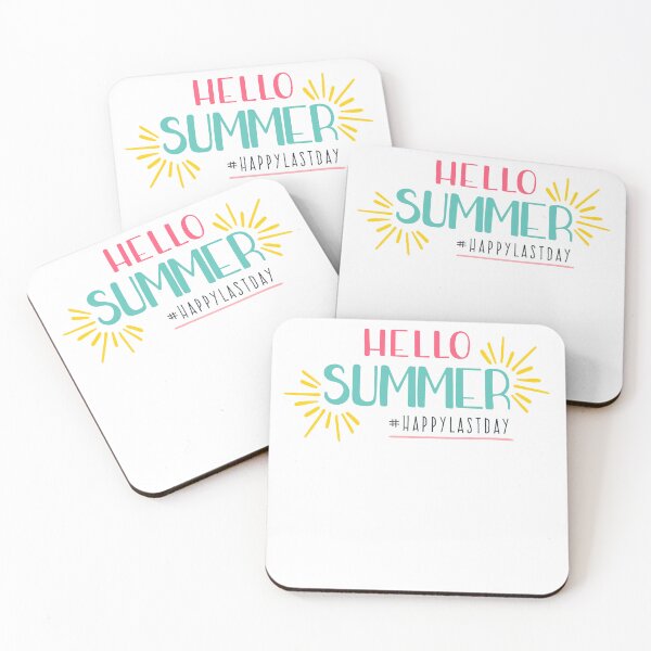 Item preview, Happy Last Day Of School Hello Summer Students And Teachers designed and sold by Eamali.