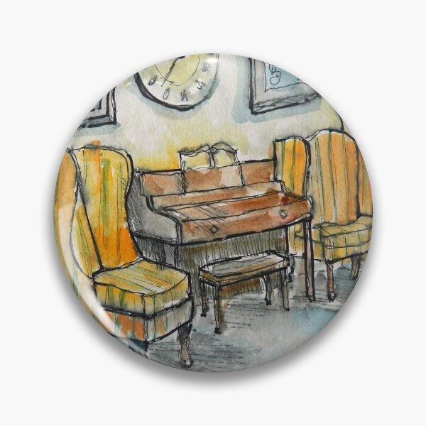 Item preview, Composition with Chairs and Piano designed and sold by Robert Holewinski.