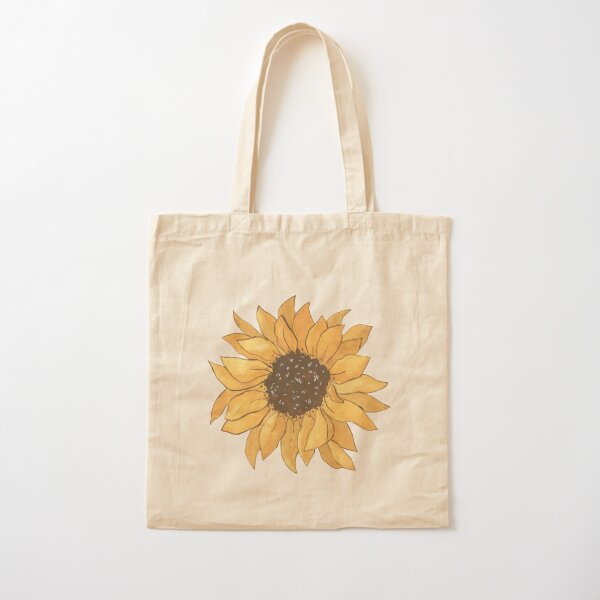 SUNFLOWER TOTE BAG Cotton Tote Bag