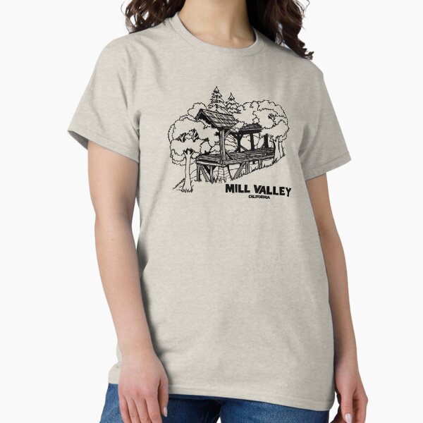 Item preview, Old Mill - Mill Valley California 1980  designed and sold by ChillaxGraphix.