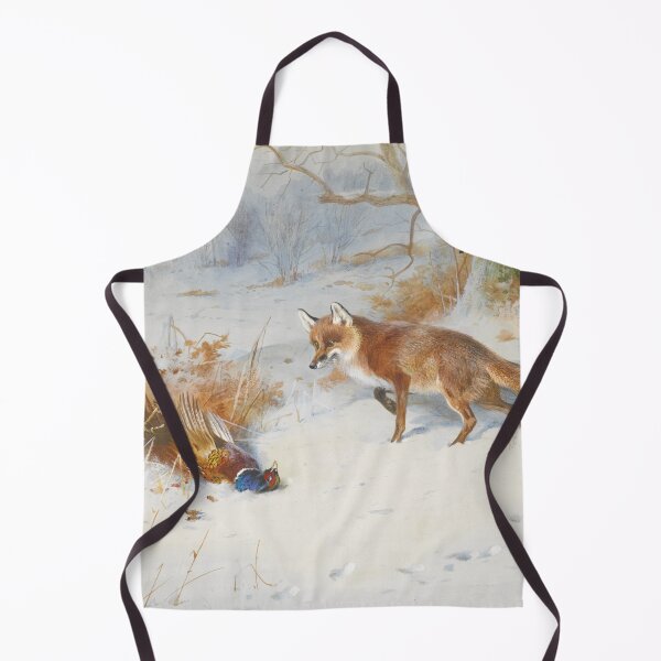 Item preview, Overlooked by the Beaters | Archibald Thorburn | 1913 Fox Animal Print designed and sold by CJET.