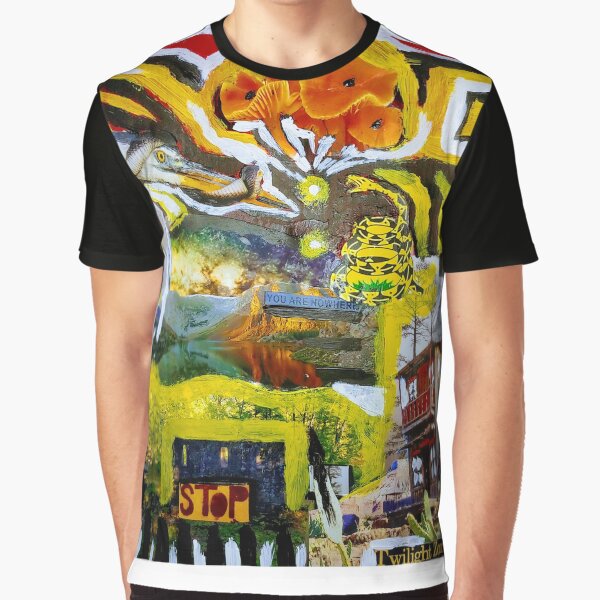 As the heron and snake Graphic T-Shirt