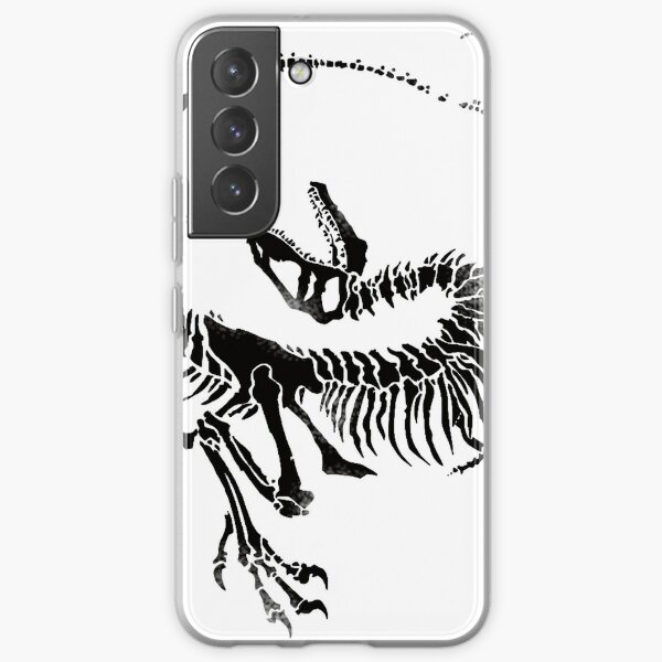 Velociraptor Skeleton Print Samsung Galaxy Soft Case