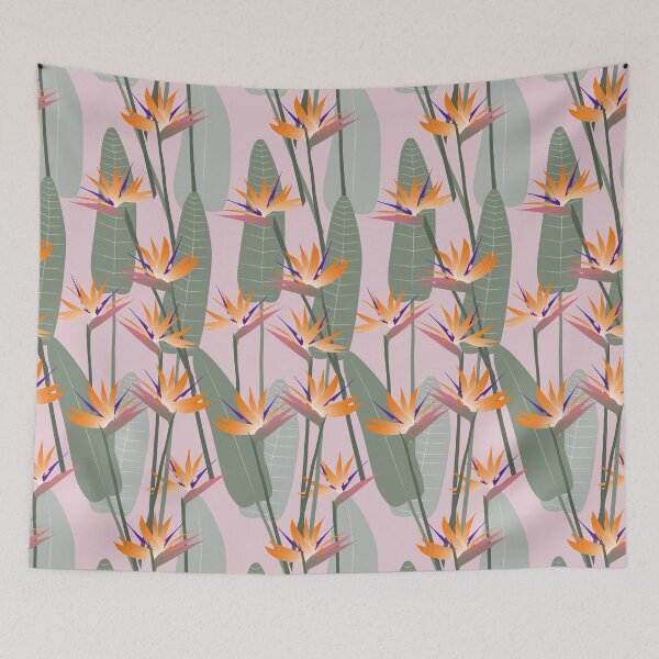 Item preview, Bird of paradise - pink designed and sold by youdesignme.