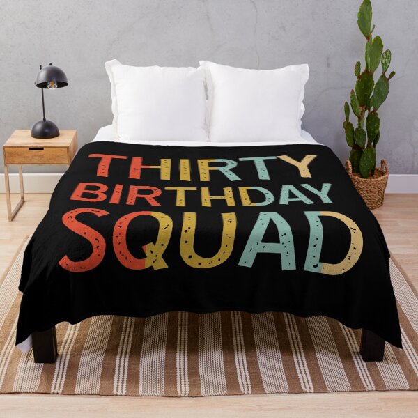 Item preview, 30th Birthday Squad Retro designed and sold by Sasikharn.