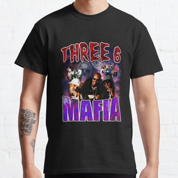 Three 6 Mafia T Shirt Vintage 90s Rap T-shirt