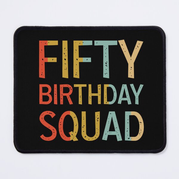 Item preview, 50th Birthday Squad Retro designed and sold by Sasikharn.