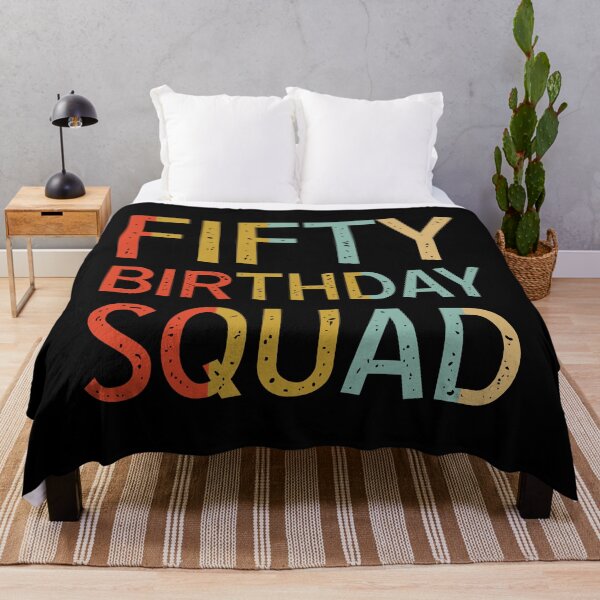 Item preview, 50th Birthday Squad Retro designed and sold by Sasikharn.