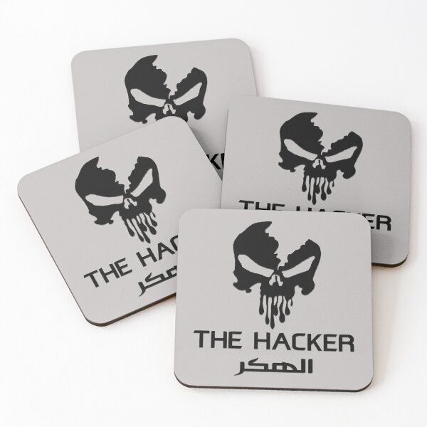 Item preview, the hacker  skull    designed and sold by alphabetabl.