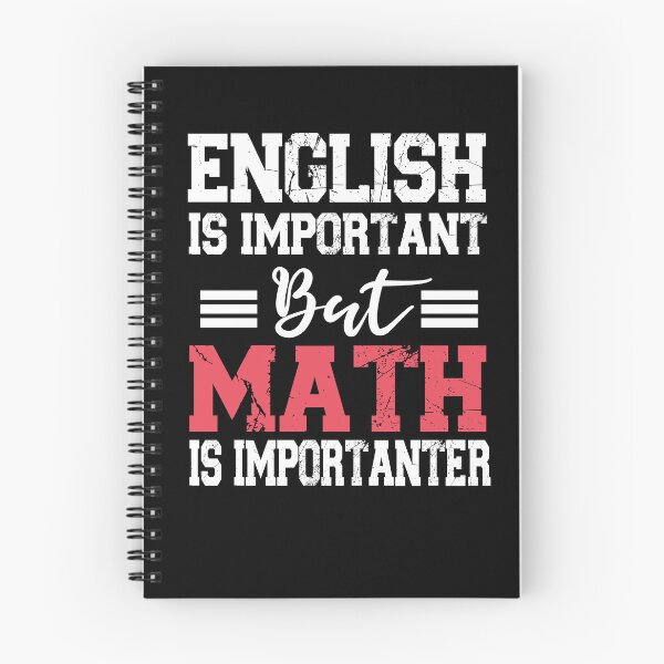 Item preview, English Is Important But Math Is Importanter designed and sold by Heddar Badreddine.