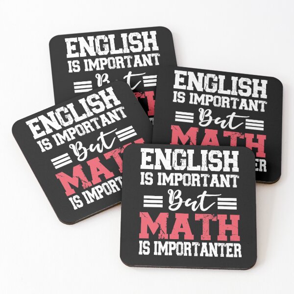Item preview, English Is Important But Math Is Importanter designed and sold by Heddar Badreddine.
