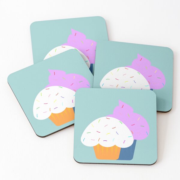 Item preview, two cupcakes designed and sold by demonkourai.