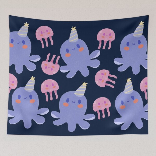 Item preview, Blue Octopus pattern designed and sold by Nesro34.