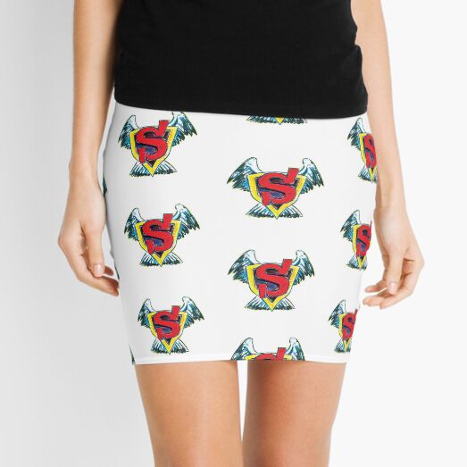 SEAGULL MAN - Logo 1 Mini Skirt