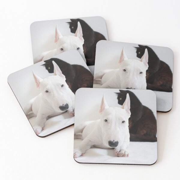 Item preview, Bullterrier and a Black Cat designed and sold by crewmember.