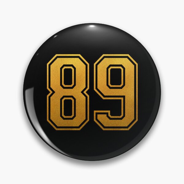 Item preview, Retro Number 89 - Jersey Shirt designed and sold by PulpTrends.