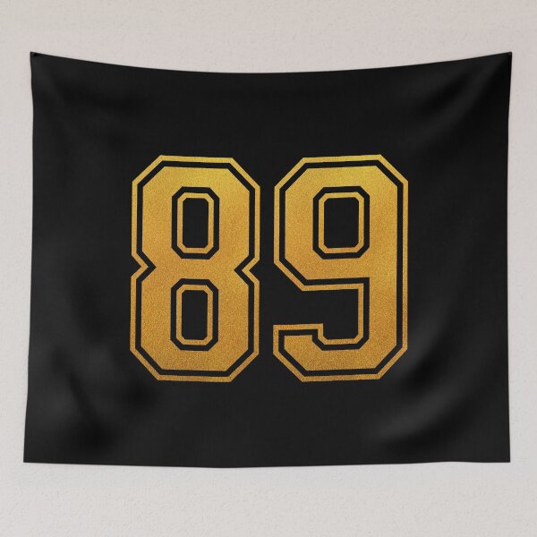 Item preview, Retro Number 89 - Jersey Shirt designed and sold by PulpTrends.