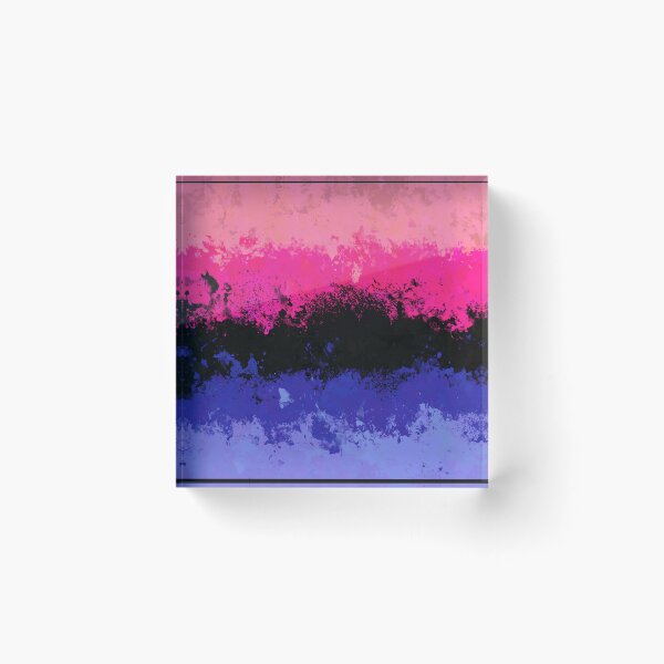 Item preview, Omnisexual Paint Splatter Pride Flag designed and sold by Quinn-Draws.