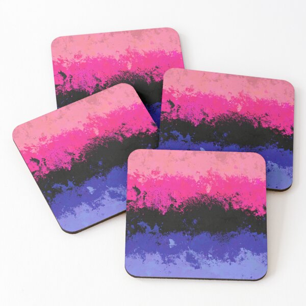 Item preview, Omnisexual Paint Splatter Pride Flag designed and sold by Quinn-Draws.