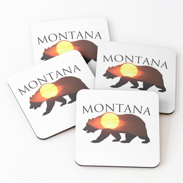 Item preview, Montana Sunrise Grizzly Bear designed and sold by Whisperingpeaks.