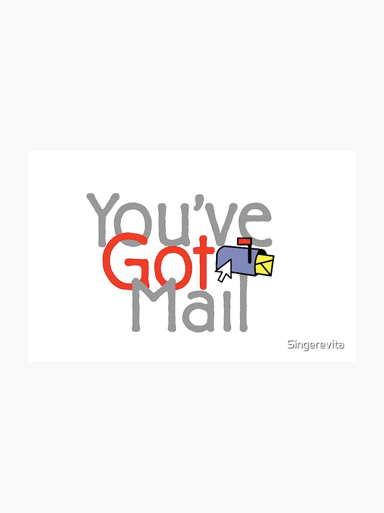 You've Got Mail Sticker for Sale by MsKayleenMarie